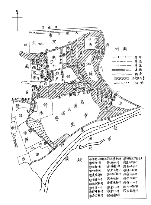 南機場社區地圖